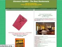 Sites similar to giovannigandinithebestrestaurants.com