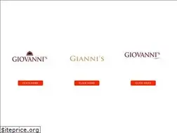 Sites similar to giovannis724.com