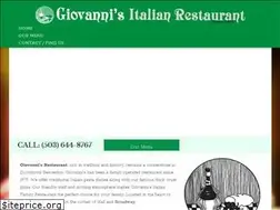 Sites similar to giovannisbeaverton.com
