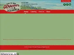 Sites similar to giovanniscafeandpizzeria.com