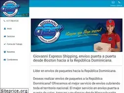 Sites similar to giovannishipping.com