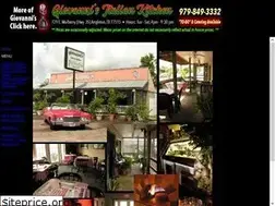 Sites similar to giovannisitaliankitchen.com