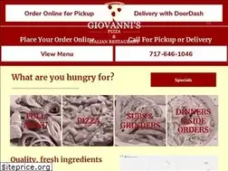 Sites similar to giovannispizzahanover.com