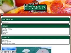 Sites similar to giovannispizzaon5th.com