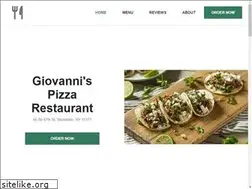 Sites similar to giovannispizzarestaurant.net