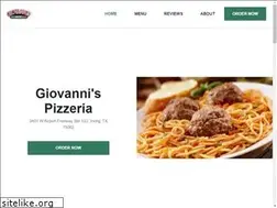 Sites similar to giovannispizzeriairving.com
