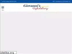 Sites similar to giovannisupholstery.com