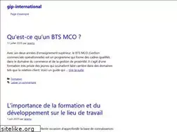 Sites similar to gip-international.fr