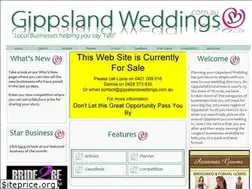 Sites similar to gippslandweddings.com.au