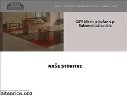 Sites similar to gips-miranjelovcan.si
