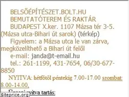Sites similar to gipszkarton.bolt.hu