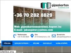 Sites similar to gipszkartonozas.com