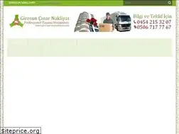 Sites similar to giresuncinarnakliyat.com