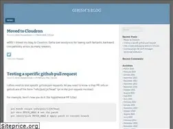 Sites similar to girish.in