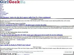 Sites similar to girlgeeklife.com
