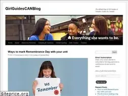 Sites similar to girlguidescanblog.ca