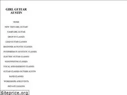 Sites similar to girlguitaraustin.com