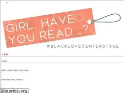 Sites similar to girlhaveyouread.com