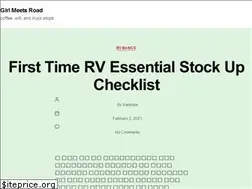 Sites similar to girlmeetsroad.com