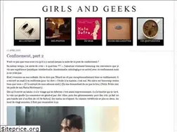 Sites similar to girlsandgeeks.com