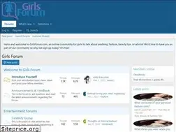 Sites similar to girlsforum.com