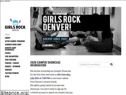 Sites similar to girlsrockdenver.org