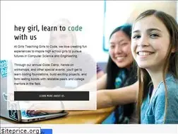 Sites similar to girlsteachinggirlstocode.org