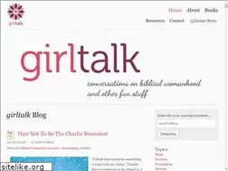 Sites similar to girltalkhome.com