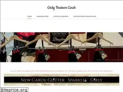 Sites similar to girlybusinesscards.com