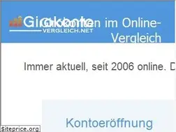 Sites similar to girokonto-vergleich.net
