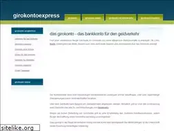 Sites similar to girokontoexpress.de
