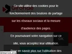 Sites similar to gironde.fr