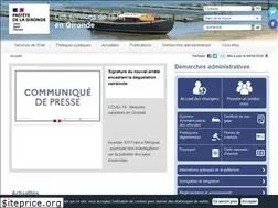 Sites similar to gironde.gouv.fr