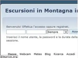 Sites similar to girovagandoinmontagna.com