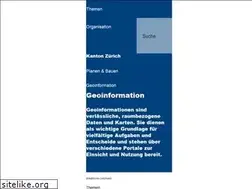 Sites similar to gis.zh.ch