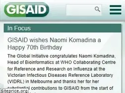 Sites similar to gisaid.org