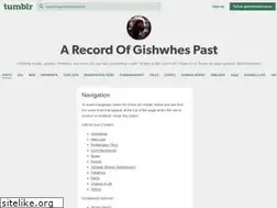 Sites similar to gishwheshistorian.tumblr.com