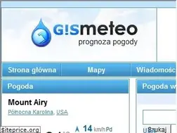 Sites similar to gismeteo.pl