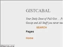 Sites similar to gistcabal.blogspot.com.ng