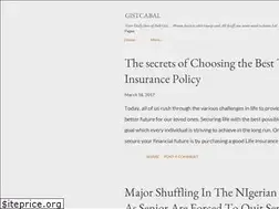 Sites similar to gistcabal.blogspot.com
