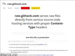 Sites similar to gistcdn.githack.com
