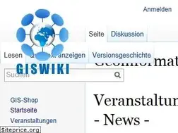 Sites similar to giswiki.org