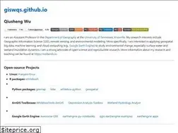 Sites similar to giswqs.github.io