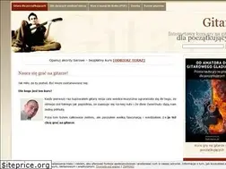 Sites similar to gitaradlapoczatkujacych.pl