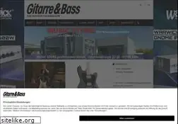 Sites similar to gitarrebass.de