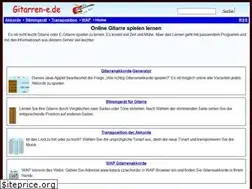 Sites similar to gitarren-e.de