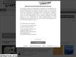 Sites similar to gitarren-forum.de
