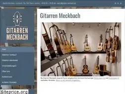 Sites similar to gitarren-meckbach.de