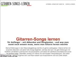 Sites similar to gitarren-songs-lernen.online