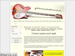 Sites similar to gitarrenelektronik.de